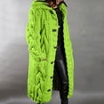 thumbnail image 2 of AherBiu Plus Size Cardigan for Women Trendy Cable Knit Long Cardigans Button down Open Front Winter Coat, 2 of 5