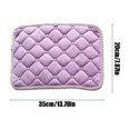 thumbnail image 4 of Dvkptbk Outdoor Indoor Seat Cushion Plushs Cushion Rectangular Chair Cushion Benchs Cushion Student Cushion Non Slip Removable And Washable Suitable for Home School Car20x35cm, 4 of 7