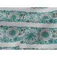 thumbnail image 4 of oneOone Viscose Jersey Fabric Leaves & Floral Block Print Sewing Fabric BTY 60 Inch Wide, 4 of 4