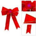 thumbnail image 4 of Christmas Tree Decorations Large Led Christmas Wreath Bows Led Christmas Wreath Bows Red Velvet Bows with Led Lights Christmas Tree Decoration Bows Front Door Happy Year Christmas Christmas, 4 of 6