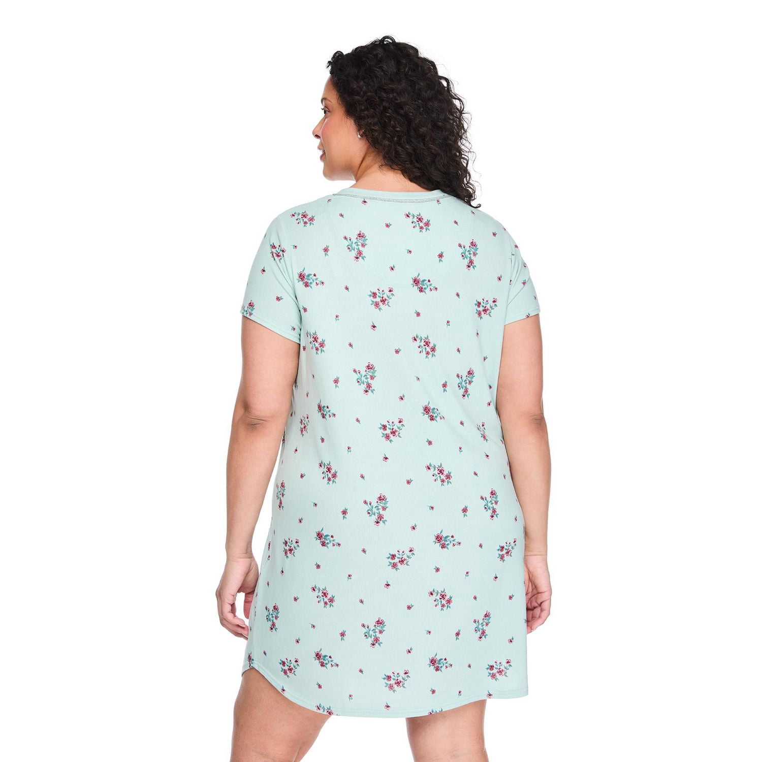 George Women's Plus Short-Sleeve Sleepshirt