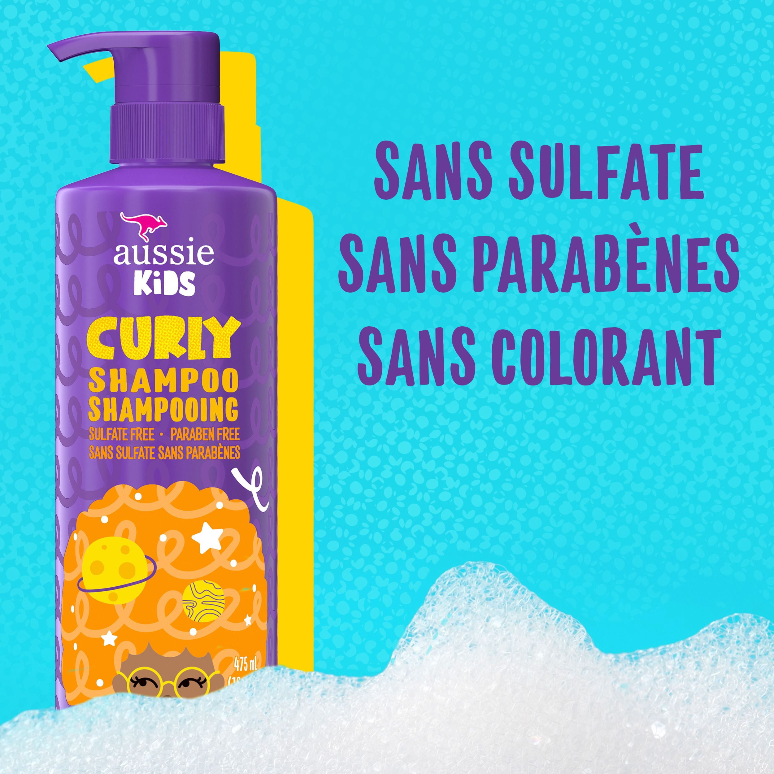 Aussie Kids Curly Sulfate Free Shampoo for Kids