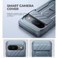 thumbnail image 3 of Dexnor for Google Pixel 9 Case with Slide Camera Cover & Built-in Screen Protector & Heavy-Duty Kickstand,Full-Body Protective Cover Rugged Bumper Cases for Pixel 9 2024, Blue, 3 of 8