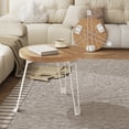 thumbnail image 2 of Yhmxh Home Decor Office DecorFoldable Small Table Movable Small Round Table Foldable Small Coffee Table Small Dining Table Suitable For Use Beside To The Sofa Home Essentials Office Accessories, 2 of 6