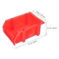 thumbnail image 2 of 1 Ensemble de Boîtes de Rangement en Plastique pour Étagères Gigognes, 2 of 9
