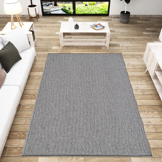 BY COCOON Area Rug 5'x7' | Rugs for Living Room Rugs For Bedrooms Area Rugs Bedroom Rug 160 Cm x 230 Cm)