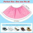 thumbnail image 3 of Feltree Shoe Covers Disposable 100 Pack 50 PairsBoot Covers Non-Slip for IndoorDurable Noiseless Shoe Booties Covers for Home Real EstateWorkplaceConstruction, 3 of 8