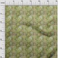 thumbnail image 3 of oneOoneSilkTabbyGreenFabricAnimalDressMaterialFabricPrintFabricByTheYard42InchWide, 3 of 4