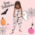 thumbnail image 2 of Girls' Halloween Print Tank Jumpsuit Romper With Harem Pants, 2 of 5