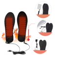 thumbnail image 2 of Semelles Chauffantes Lavables Rognables Rechargeables Semelles Chauffantes Chauffe-Pieds, 2 of 10