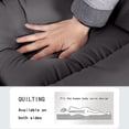 thumbnail image 4 of A Class Fiber Mattress for Student Bed, Thickened and Soft with Water-Washed Fabric, Foldable for Easy Storage, Breathable for Comfortable Sleep, 4 of 7