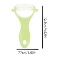 thumbnail image 3 of FHBVT 15PCS Mini Chef Knife Set Plastic Kitchen Cutter Fruit Vegetable Slicing Non Slip Handle Safe Cooking Meal Prep Colorful Cooking Tools Easy Cleaning Home Kitchen Holiday Party Essentials, 3 of 9