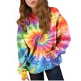 thumbnail image 1 of RXMEKW Chandail Molletonné à Manches Longues Imprimé à Col Rond avec Poche pour Garçons et Filles, Chandail en Molleton pour Enfants, 90 % Coton 10 % Polyester, 1 of 9