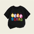 thumbnail image 2 of TZEWGL Tops For Kid Short Sleeve Easter Bunny Letter Printed Round Neck Clothes For Newborns size 0-2T, 2 of 3
