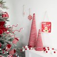 thumbnail image 3 of Northlight Arbre de Noël Tourbillonnant en Forme de Canne à Sucre - 10.5 Pouces - Rouge et Blanc, 3 of 6