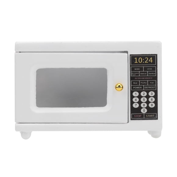 <p>Room Small Decoration, Mini Microwave Oven, Verisimilar Simulate Durable Beautiful For Toy</p>