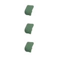 thumbnail image 3 of kurtrusly Chair Cover Slipcover Stretch Seat Computer Protection Set Anti-Dirty Thicken Solid Home Wedding Universal Decoration Dark Green/Backrest 3Set, 3 of 6