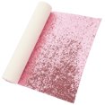 thumbnail image 1 of Minkissy 1Pack Glitter Sequin Sheet Pink For Wrapping Craft Material Women, 1 of 5