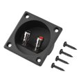 thumbnail image 1 of LNGOOR Borne de Haut-Parleurs Boîte à Ressort Type 2 Connecteur de Câble Composants Acoustiques, 1 of 5