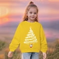 thumbnail image 4 of Diufon Chandail en Molleton de Noël pour Garçons et Filles Manches Longues Col Rond Chandail Automne Hiver Hauts Chauds, 4 of 4