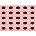 thumbnail image 1 of Ahgly Company Machine Washable Indoor Rectangle Transitional Light Rose Pink Area Rugs, 5' x 8', 1 of 7