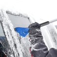 thumbnail image 2 of Snow Joe 4-In-1 Telescoping Snow Broom + Ice Scraper, 18-Inch Foam Head, Headlights (Blue), 2 of 8