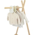 thumbnail image 2 of 3 Sprouts Velvet Hangers Cream (15 pack) & Terrazzo Closet Dividers Set, 2 of 4