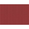 thumbnail image 1 of Ahgly Company Tapis Rectangulaire Lavable en Machine Intérieur Transitionnel Rouge Canneberge, 6 Pieds x 9 Pieds, 1 of 7