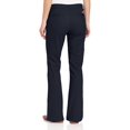 thumbnail image 2 of Dickies Womens Slim Fit Bootcut Stretch Twill Pants, 16 Short, Dark Navy, 2 of 3