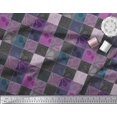 thumbnail image 2 of Soimoi Poly Georgette Fabric Flower Artistic Print Sewing Fabric Yard 52 Inch Wide, 2 of 3
