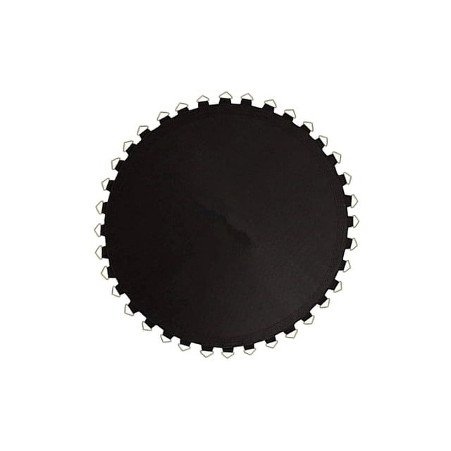 Ruiboury Premium Trampoline Mat Round Durable Replacement Long Lasting V-Rings with Black 14 ft 88 rings