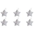 thumbnail image 2 of Christmas Decorations Tree Ornaments Christmas Decorations Gold Powder Five Pointed Star Pendant Christmas Tree Decoration Gold Three-Dimensional Star Pendant, 2 of 2