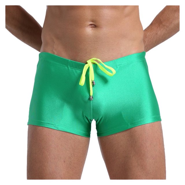 Men Breathable Trunks Pants Not Pockets Swimwear Beach Shorts Slim Wear