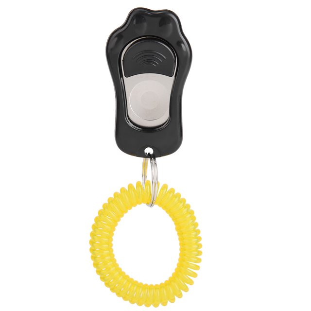 Dog Training Clicker, Dog Clicker Training Clicker Paw Shaped Adjustable Dog Clicker Wrist Strap For Birds For Cats
