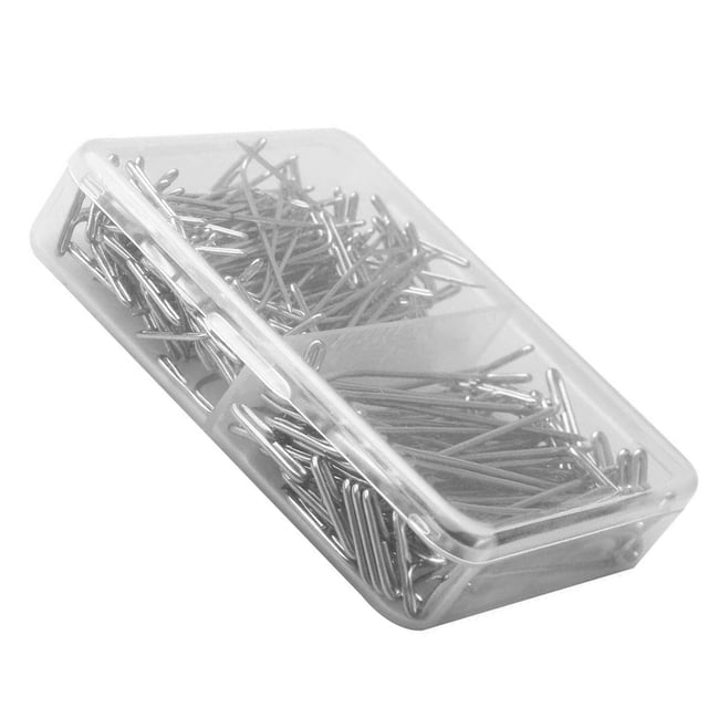 Shisuyan 150Pcs Metal Hair Clips T Shaped for Wig and Mannequin Head Fixation