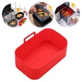 thumbnail image 1 of SuoKom Air Silicone Pots en pour Friteuse à, Panier en Silicone pour Friteuse à Air Chaud, Accessoires de Four pour Friteuses à Air Sûrs pour les Aliments, Remplacement du Papier Parchemin, Doublure Réutilisable en Silicone pour Friteuse à Air s'Adapte à la Friteuse à Air, 1 of 3