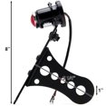 thumbnail image 2 of Krator Support de Plaque Vertical / Horizontal Axe Feu Arrière Compatible avec Honda Valkyrie Rune 1500 1800, 2 of 4