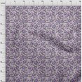 thumbnail image 4 of oneOone Velvet Light Purple Fabric Floral Retro Sewing Craft Projects Fabric Prints By Yard 58 Inch Wide, 4 of 5
