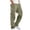 Army Green, variant on RKSTN Cargo Pants for Men Casual Multiple Pockets Outdoor Long Trousers Straight Type Fitness Solid Color Pants
