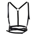 thumbnail image 1 of Ceinture en Cuir Ceinture Poitrine Harnais Parti Déguisement Robe, 1 of 8