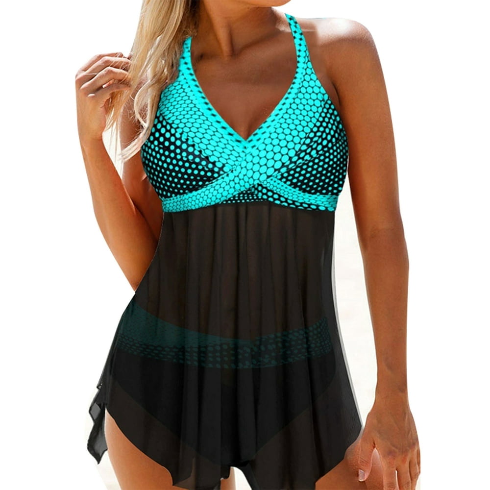 Maillots de Bain pour Femmes Grande Taille Dos Nu en Polyester Maillot de Bain pour Dames