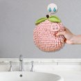 thumbnail image 5 of Towels for Bathroom,Fuzzy Ball Hand Towel with Hanging Loop for Bathroom Cute Fruit Decorative Ball Towel Soft Absorbent Ball Towel Sets for Kitchen Bathroom,Hand Towels for Bathroom, 5 of 5