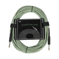thumbnail image 1 of maskred 10m Guitar Cable Wire Cord Audio Cable Noise Reduction Line Color Braided Shielded Cables Guitar Amplifier Accessories Green, 1 of 6
