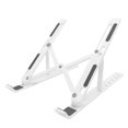 thumbnail image 1 of kurtrusly Laptop Stand Adjustable Plastic Laptop Holder Portable Folding Notebook Computer Stand, White, 1 of 8