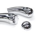 thumbnail image 3 of Krator Custom Chrome Moto 1" Guidon 3.5" Élévateurs Compatibles avec Suzuki Marauder VZ 800 1600, 3 of 4