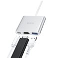 thumbnail image 2 of hoco. HB14 Type-C Converter Type-C to USB3.0 +HDMI+PD Aluminum Alloy Adapter, 2 of 5
