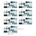 thumbnail image 3 of SIfdSeng Get it Fast 3D Texture & Stainproof Home Décor Tile Stickers for Bathroom & Kitchen Glossy Thickened Wall Decals, 3 of 5