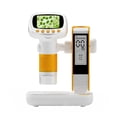 thumbnail image 1 of Microscope et Réveil 2-en-1 pour Enfants - Jouet Éducatif STIM avec Lumière, Grossissement 1000X, Largement Utilisé, 1 of 6