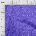 thumbnail image 2 of oneOone Velvet Medium Blue Fabric Halloween Sewing Craft Projects Fabric Prints By Yard 58 Inch Wide, 2 of 4