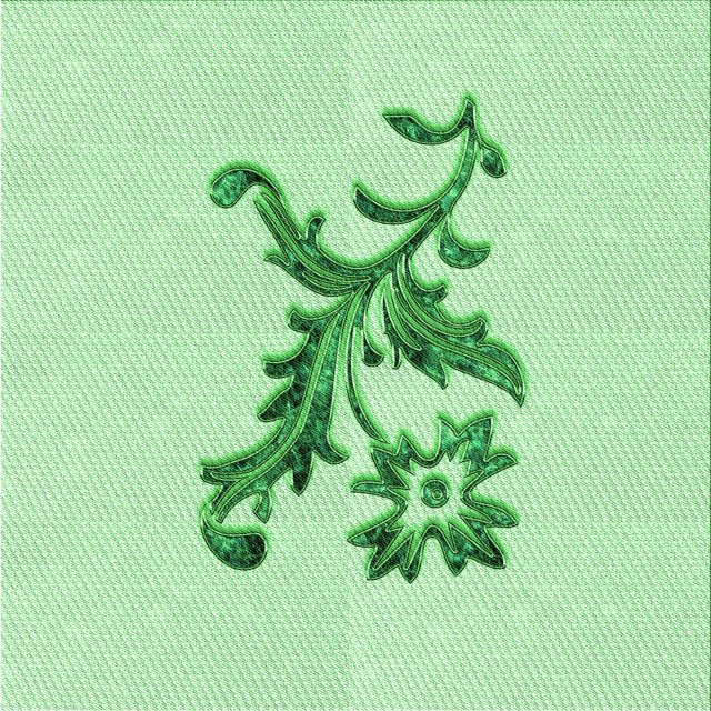 Ahgly Tapis d'Intérieur Lavable en Machine Carré Vert Menthe Transitionnel, 7 Pieds Carré
